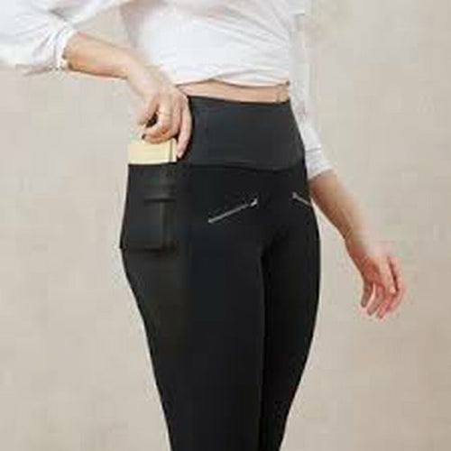 ADAY THROW & ROLL BLACK LEGGINGS SIZE XS