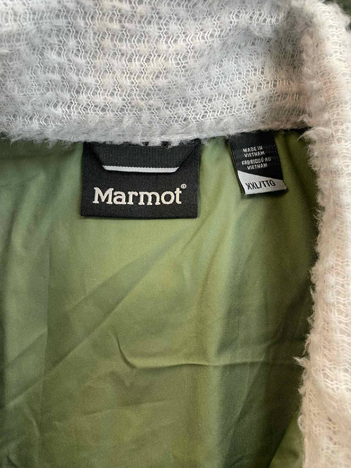 MARMOT MACCHIA GREEN JACKET SIZE XXL