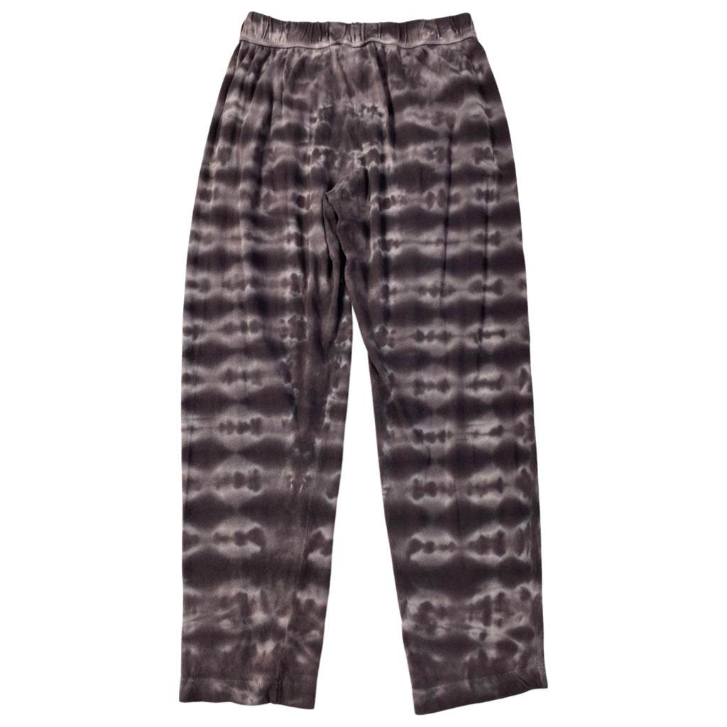 RAQUEL ALLEGRA BROWN TIE-DYE EASY LOUNGE PANTS SIZE 0