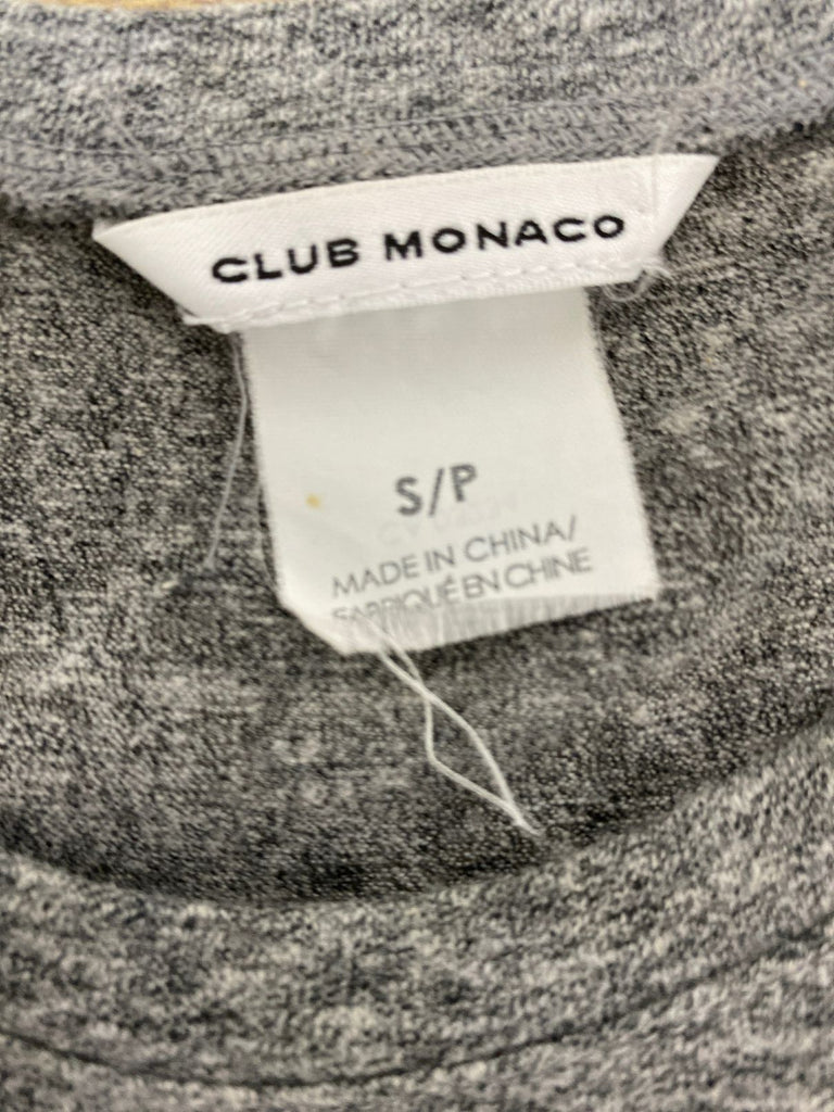 CLUB MONACO HEATHERED ZANI JERSEY TSHIRT WRAP DRESS SIZE SMALL