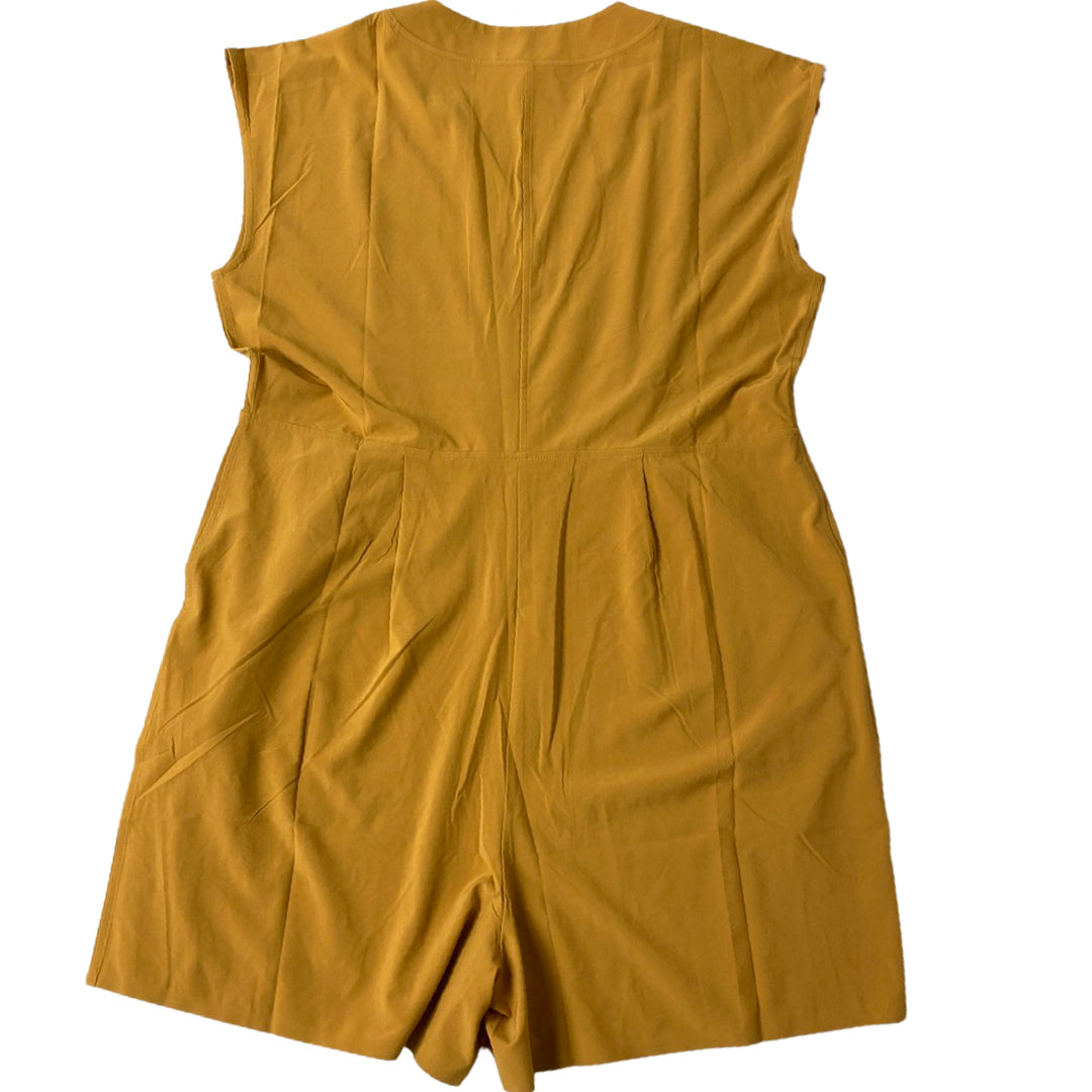 NWT! ATHLETA GOLDENROD MARLOW ROMPER SIZE LARGE