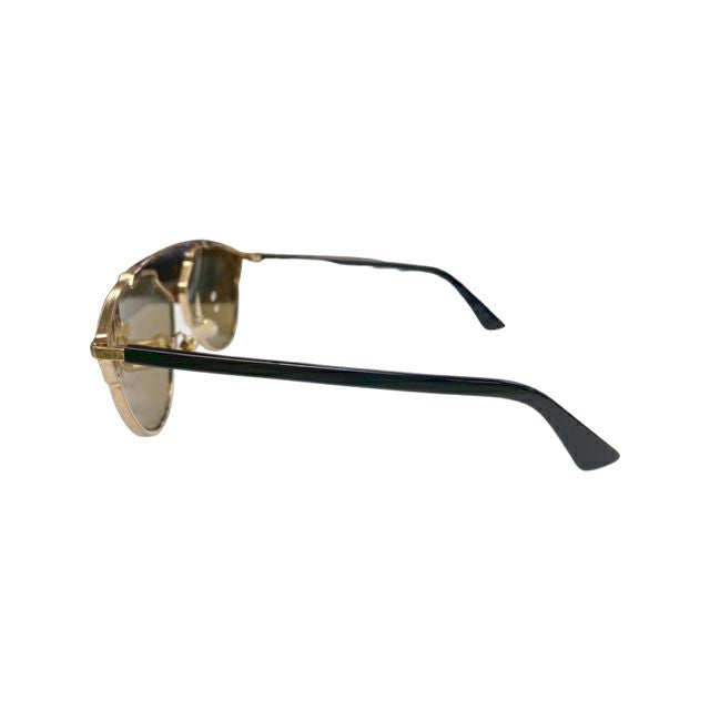DIOR SO REAL STUDDED SUNGLASSES GOLD/BLACK