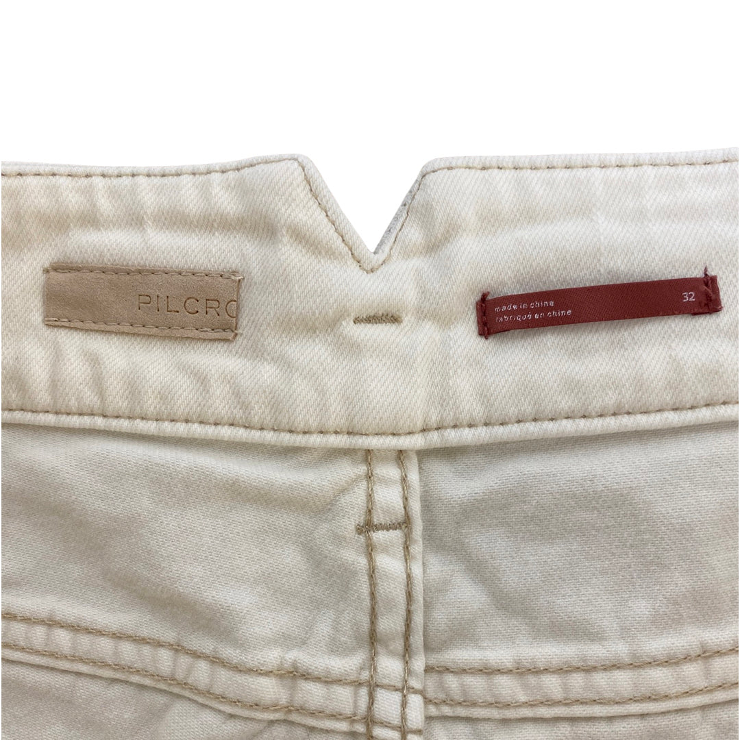 ANTHROPOLOGIE PILCRO THE PIER WIDE LEG JEANS 32
