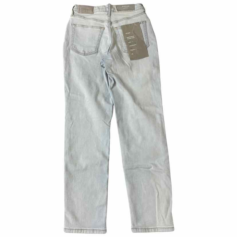 NWT! EVERLANE STRAIGHT LEG CHEEKY DENIM JEANS SIZE 26