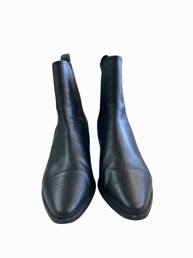 FRAME BLACK LEXINGTON CHELSEA LEATHER BOOT SIZE 40