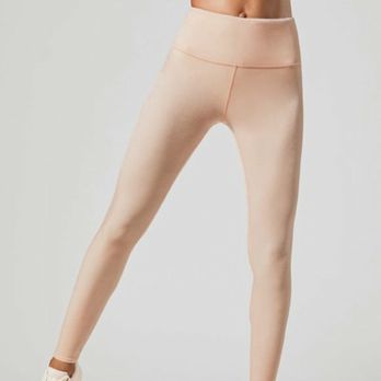ALO VELOUR LEGGINGS PINK NECTAR SIZE SMALL– WEARHOUSE CONSIGNMENT