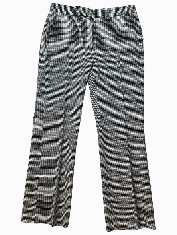 RALPH LAUREN WOOL HUNDSTOOTH TROUSER DRESS PANTS SIZE 8P