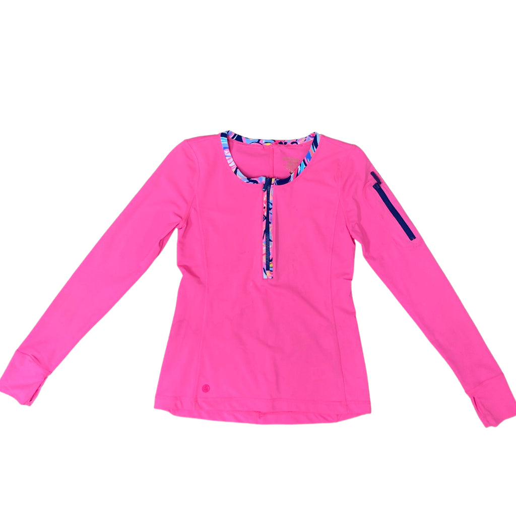 LILLY PULITZER PINK LUXELTIC JACKET SIZE XSMALL